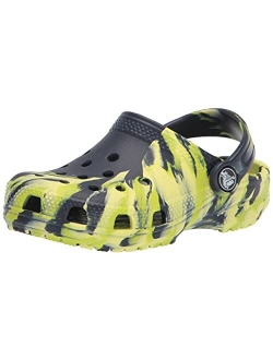 unisex-child Kids' Classic Marbled Tie Dye Clog