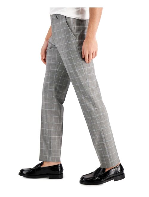 HUGO BOSS Men's Modern-Fit Glen Plaid Suit Separate Pants