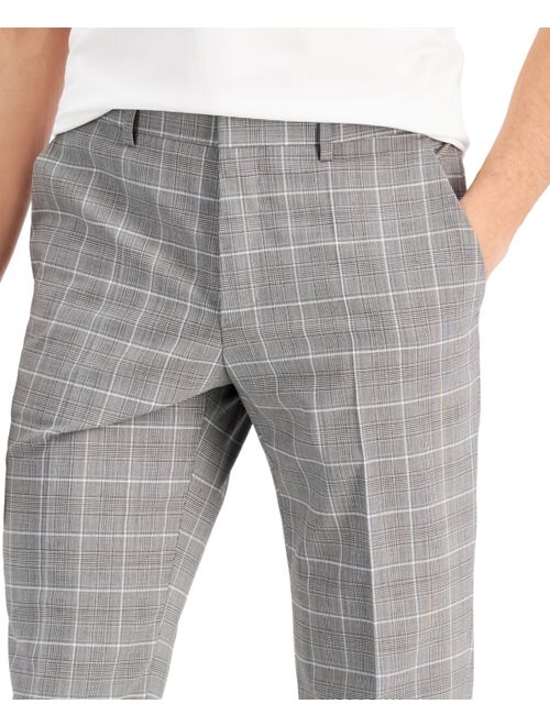 HUGO BOSS Men's Modern-Fit Glen Plaid Suit Separate Pants