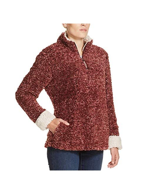 Weatherproof Vintage Women's Frosty Tipped Sherpa Pullover