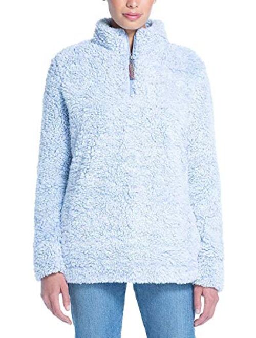 Weatherproof Vintage Women's Frosty Tipped Sherpa Pullover