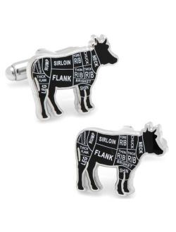 Beef Butcher Cuts Cufflinks