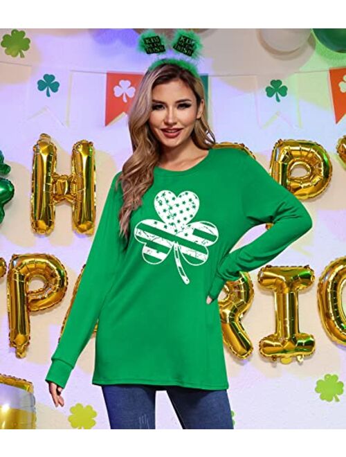 For G and PL Women's St. Patrick's Day Long Sleeve Shirt