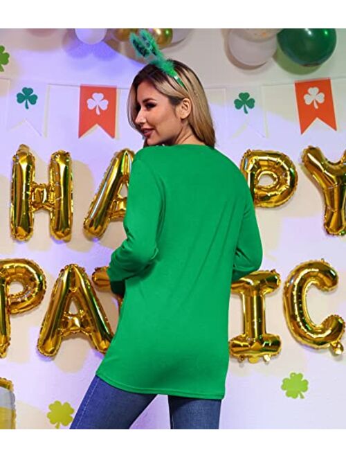 For G and PL Women's St. Patrick's Day Long Sleeve Shirt