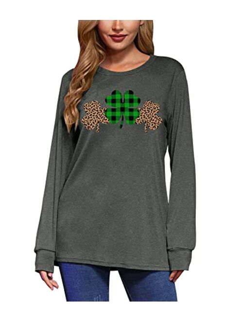 For G and PL Women's St. Patrick's Day Long Sleeve Shirt