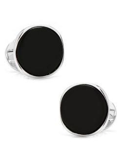 Sterling Classic Formal Onyx Cufflinks