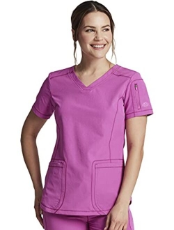 Dynamix Women Scrubs Top V-Neck DK730