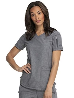 Dynamix Women Scrubs Top V-Neck DK730