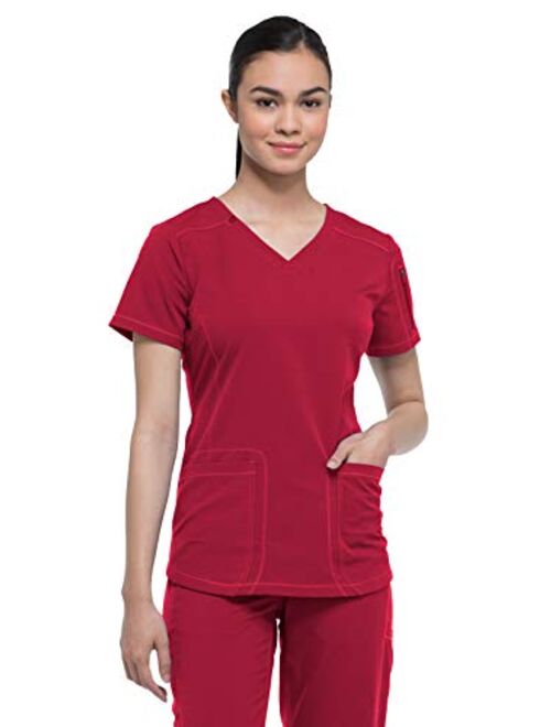 Dickies Dynamix Women Scrubs Top V-Neck DK730