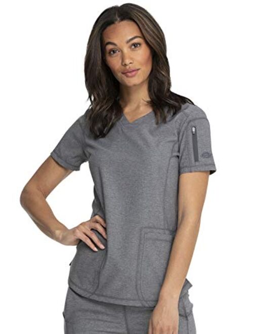 Dickies Dynamix Women Scrubs Top V-Neck DK730