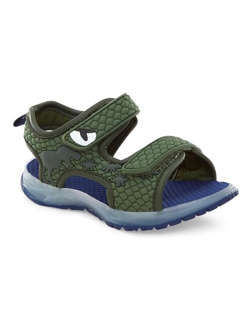 Carter's Roar Toddler Boys' Light-Up Sandals