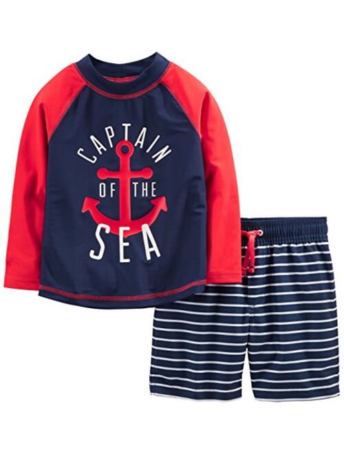 Simple Joys by Carter's Toddler and Baby Boys' Assorted Rashguard Set