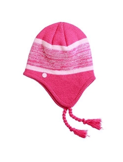 Kids' Peruvian Hat with Ear Flaps and Fleece Lining