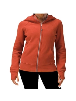 Zip UP Scuba Relaxed Fit Hoodie