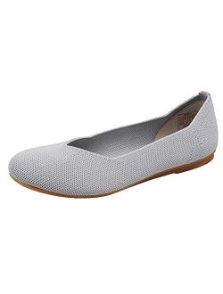 Women's Classic Ballet Flats Casual Comfortable Slip On Flats Shoes