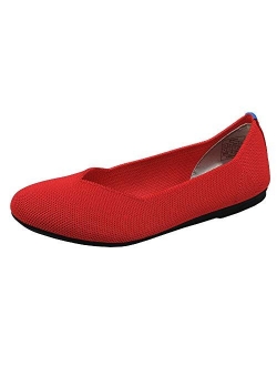 Women's Classic Ballet Flats Casual Comfortable Slip On Flats Shoes