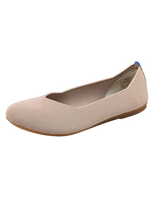 DREAM PAIRS Women's Classic Ballet Flats Casual Comfortable Slip On Flats Shoes