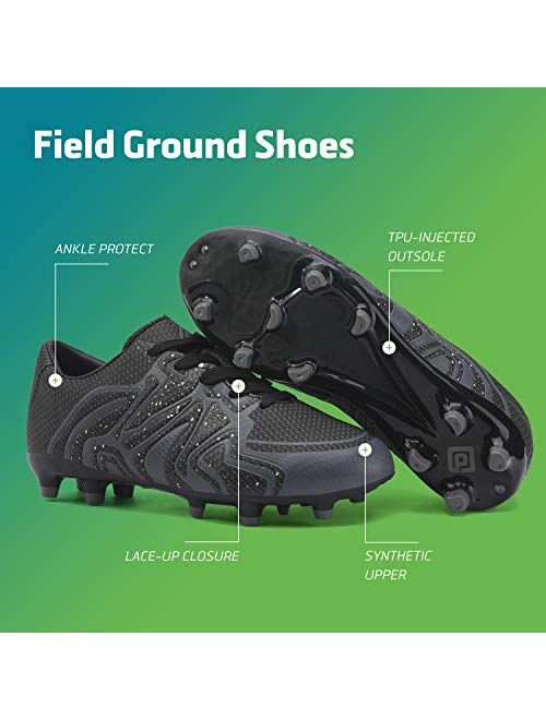 DREAM PAIRS Toddler/Little Kid/Big Kid 160472-K Soccer Football Cleats Shoes