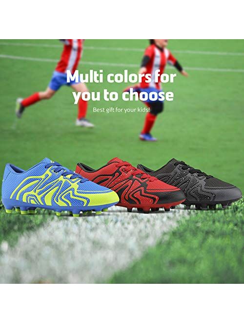 DREAM PAIRS Toddler/Little Kid/Big Kid 160472-K Soccer Football Cleats Shoes