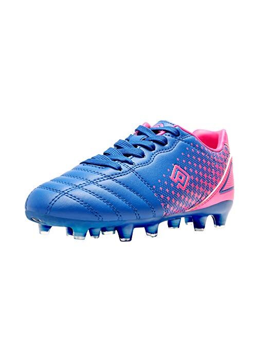 DREAM PAIRS Boys Girls Outdoor Football Shoes Soccer Cleats