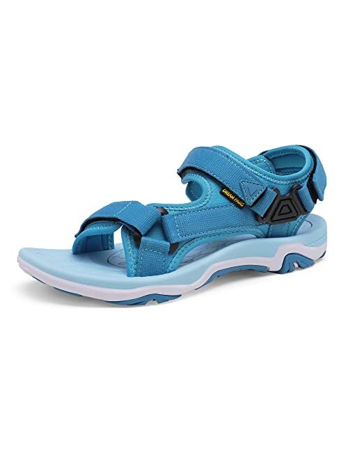 DREAM PAIRS Women’s Arch Support Hiking Sandals Sport Outdoor Athletic Comfortable Summer Beach Water Sandals