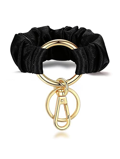 SAM & LORI Wristlet Keychain Bracelet Women Stretchy Removable Key Chain Keyring