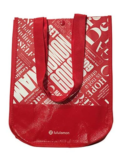 Lululemon Athletica Lululemon 20th Anniversary Small Reusable Tote Carryall Gym Bag (Black)