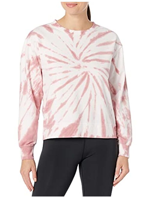 Danskin Women's Spiral Tie Dye Sweatshirt