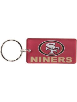 Multi San Francisco 49Ers Laser Cut expression Logo Keychain