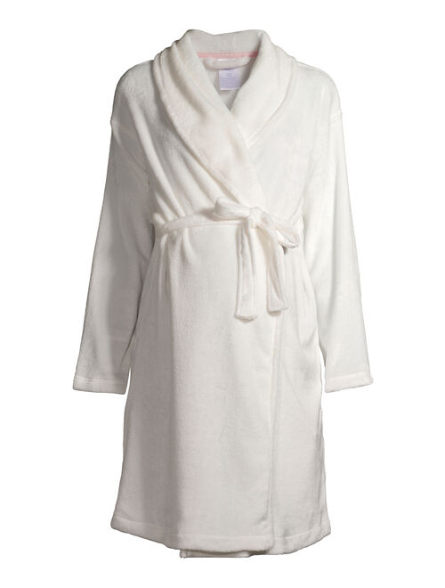 Maternity Secret Treasures Plush Robe Set - Available in Plus Sizes