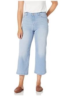 Women's Amanda Wide Leg Crop Length Jean