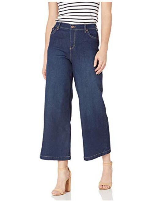 Gloria Vanderbilt Women's Amanda Wide Leg Crop Length Jean