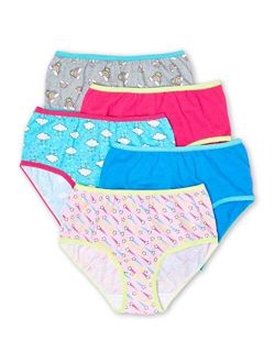 Athletic Works Girls' Underwear, 10-Pack Seamless Briefs (Little Girls & Big  Girls) 