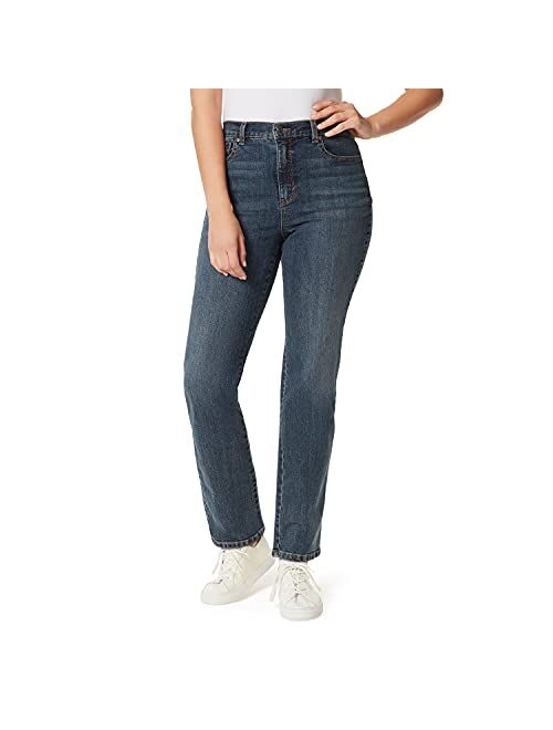 Gloria Vanderbilt Women's Amanda Classic High Rise Tapered Petite Jean