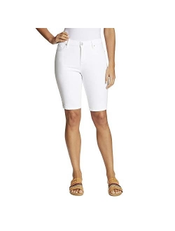 Women's Mid Rise Feminine Cut Bermuda Short