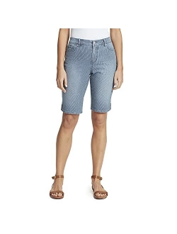 Women's Mid Rise Feminine Cut Bermuda Short