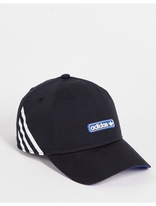 adidas Originals Relaxed Forum strapback cap in black