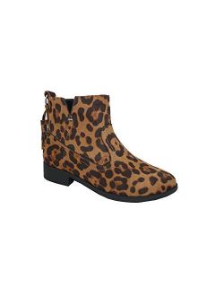 Lucky Leopard Slip-on Ankle Boot