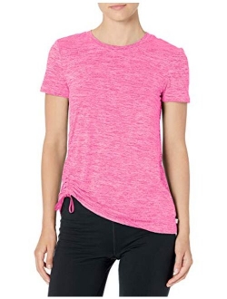 Women's Side Scrunch Short Sleeve T-Shirt