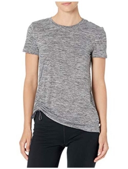 Women's Side Scrunch Short Sleeve T-Shirt