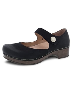 Beatrice Leather Clog Sandals