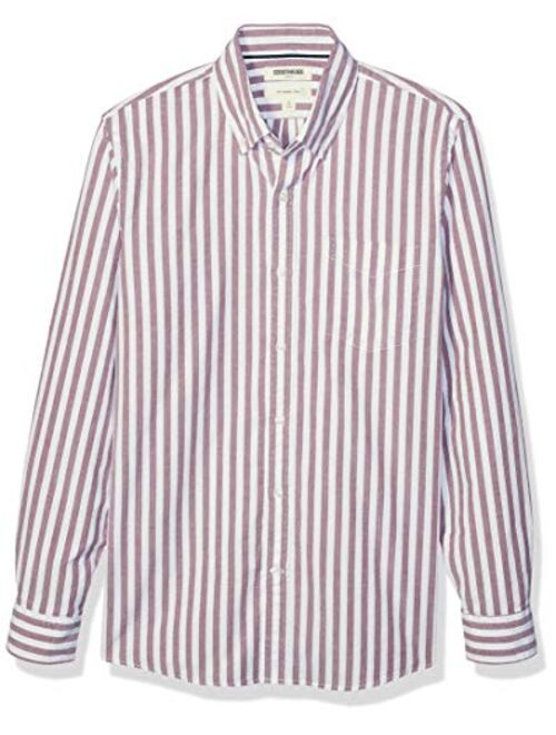 Goodthreads Men's Slim-fit Long Sleeve Stripe Oxford Shirt