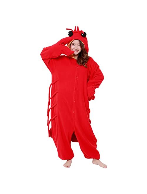 Sazac Lobster Kigurumi - Adults Kigurumi, Adults, Red