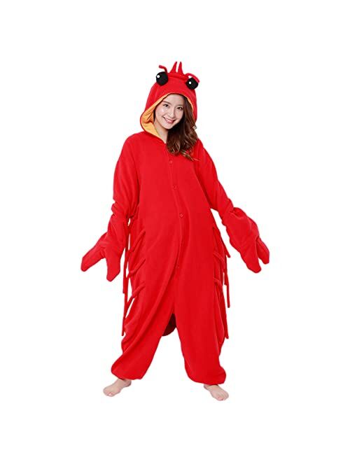 Sazac Lobster Kigurumi - Adults Kigurumi, Adults, Red