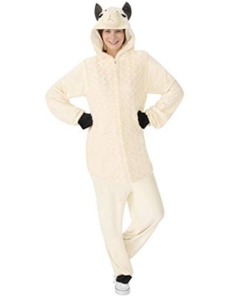 Adult Comfy Wear One-Piece Hooded Costume Jumpsuit