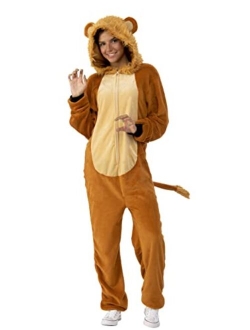 Adult Comfy Wear One-Piece Hooded Costume Jumpsuit