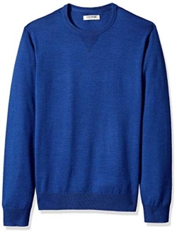 Men's Lightweight Merino Wool Crewneck Sweater