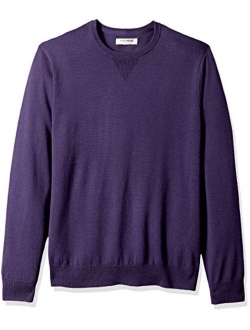 Men's Lightweight Merino Wool Crewneck Sweater