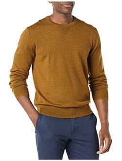 Men's Lightweight Merino Wool Crewneck Sweater