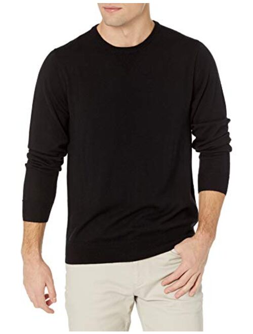 Goodthreads Men's Lightweight Merino Wool Crewneck Sweater